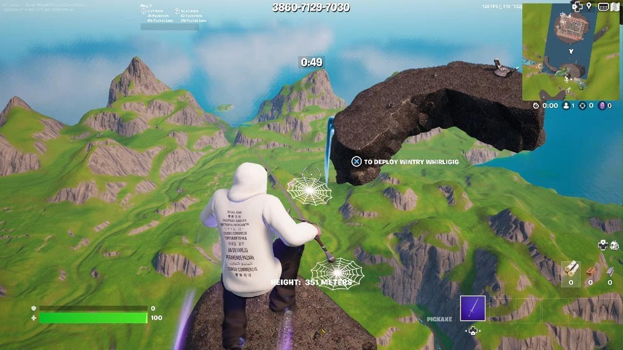 Fortnite only up chapter 3 world record 8.09