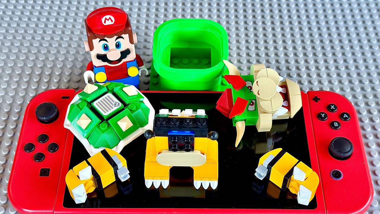 Lego Mario спасает Боузера! Но ЗАЧЕМ? 🤔 #legomario