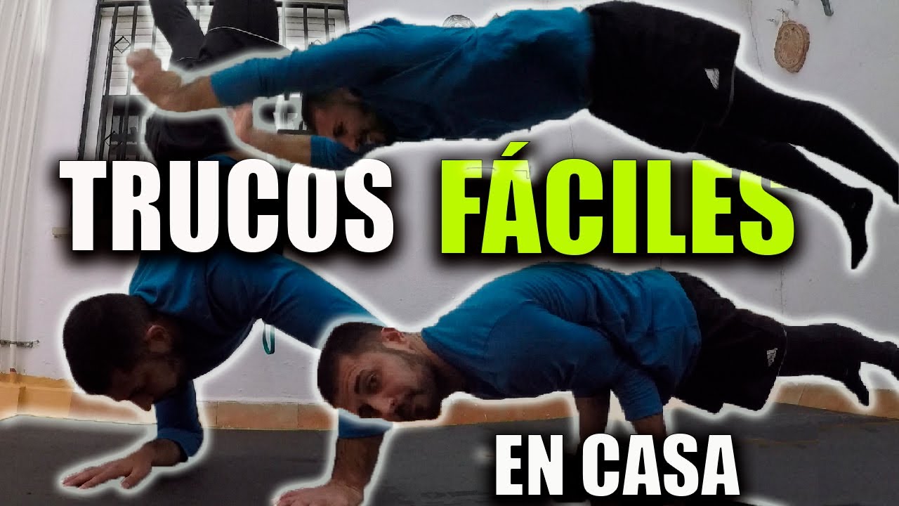 TRUCOS FÁCILES PARA HACER EN CASA | PRINCIPIANTES de CALISTENIA Y STREET WORKOUT
