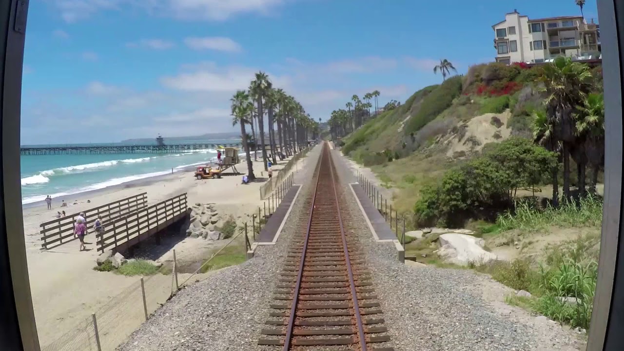 Amtrak Pacific Surfliner Time-Lapse from San Diego to Los Angeles