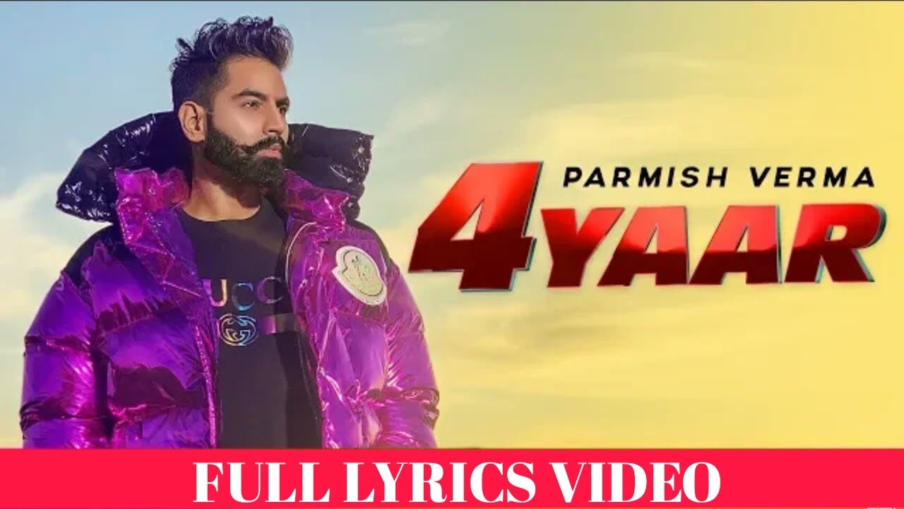 4 Peg Renamed 4 Yaar Full Lyrics | Parmish Verma | Desi Crew | Latest Song