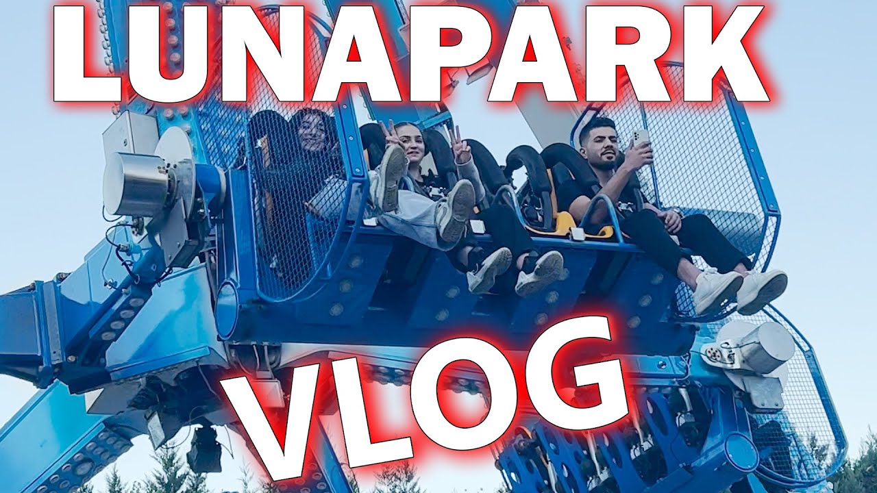 LUNAPARK da arkadaşlarımla hem çok korktuk , hem çok eğlendik !! VLOG