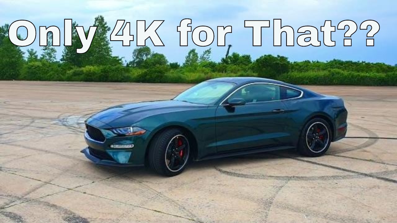 Is 2019 Ford Mustang  BULLITT worth for 51k??  Full Review vs POV test drive
