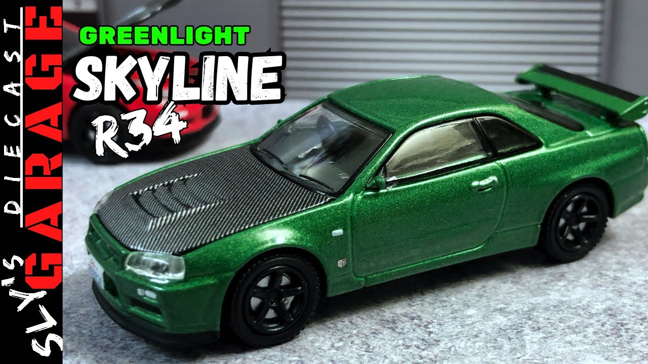 Greenlight 1/64 Nissan Skyline GT-R R34 Tokyo Torque Series 3