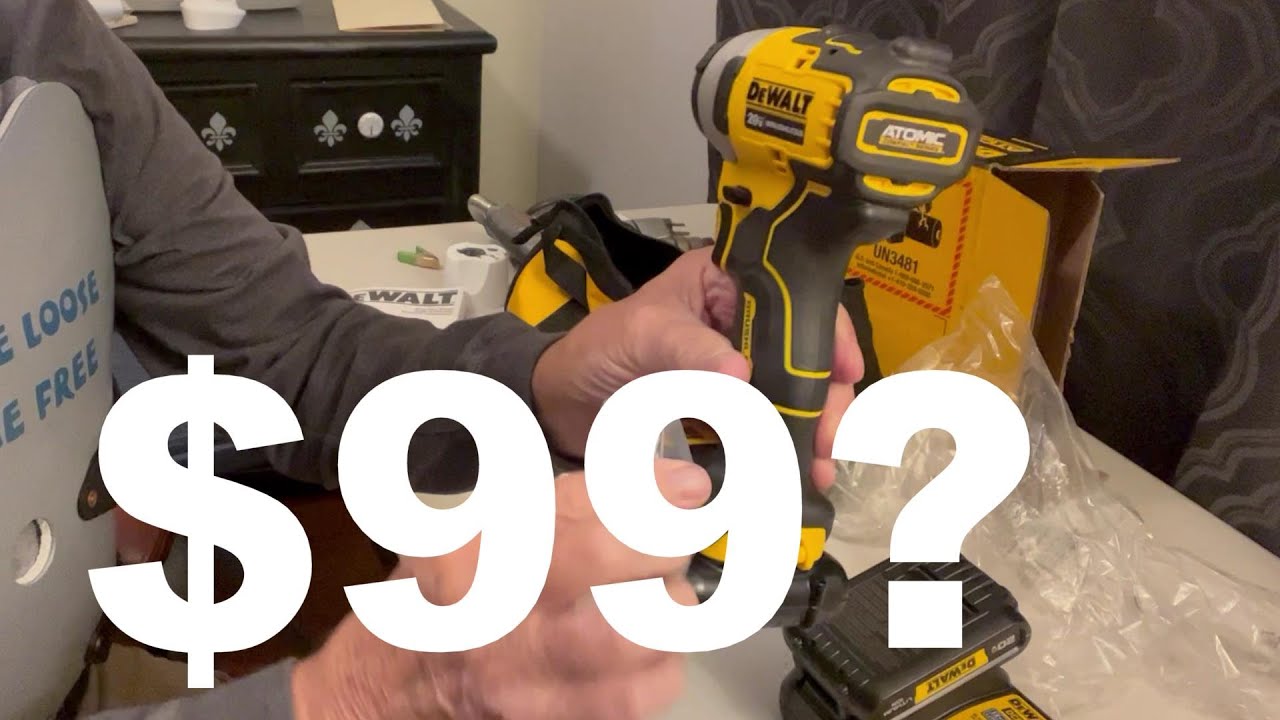(445) DEWALT Atomic Impact Driver DCF809C2 REVIEW