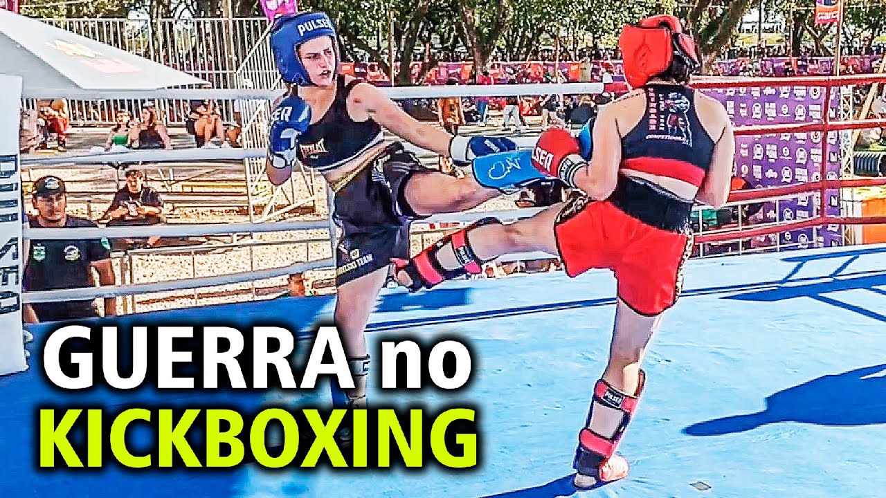 LUTA DE KICKBOXING : ATLETA LUYNE equipe MODELSKI TEAM