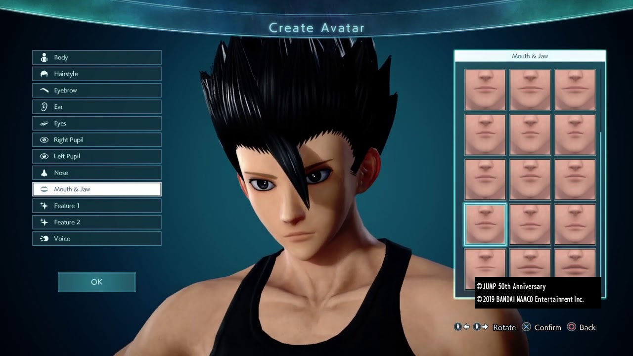 JUMP FORCE How to create Gohan adult (Purple Gi)