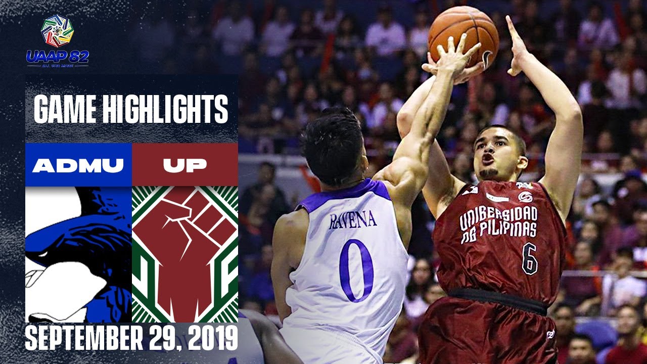 ADMU vs. UP - September 29, 2019 | Game Highlights | UAAP 82 MB