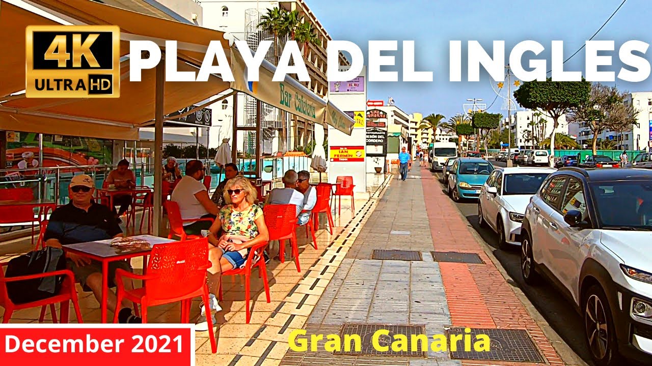 Gran Canaria Playa del Ingles Maspalomas December 14, 2021 🔴 Cita CC to Vital Suites Residencia