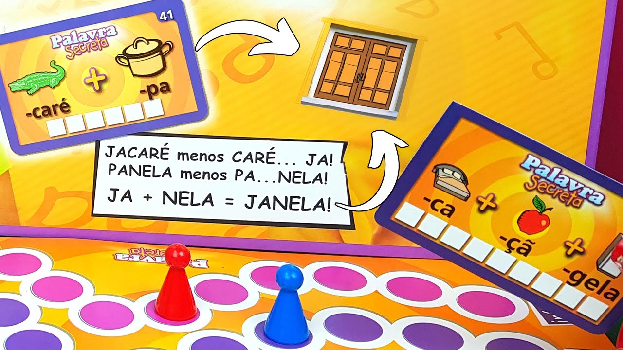 Descubra a Palavra Secreta! Tia Flá X Produção