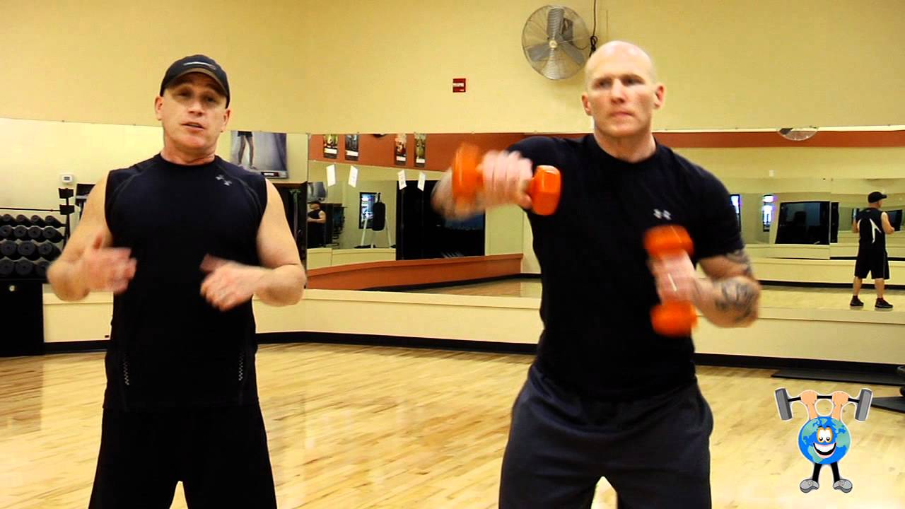 Alternating Dumbbell Punches