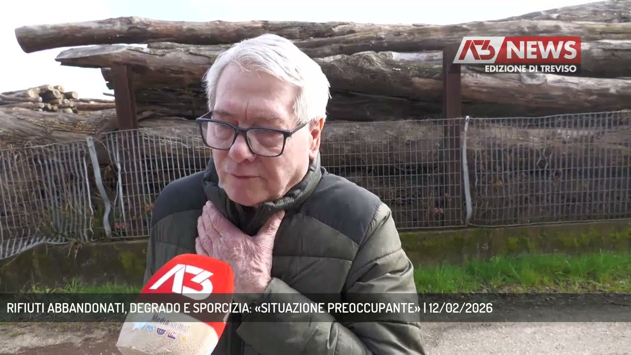 RIFIUTI ABBANDONATI, DEGRADO E SPORCIZIA: «SITUAZIONE PREOCCUPANTE» | 12/02/2026