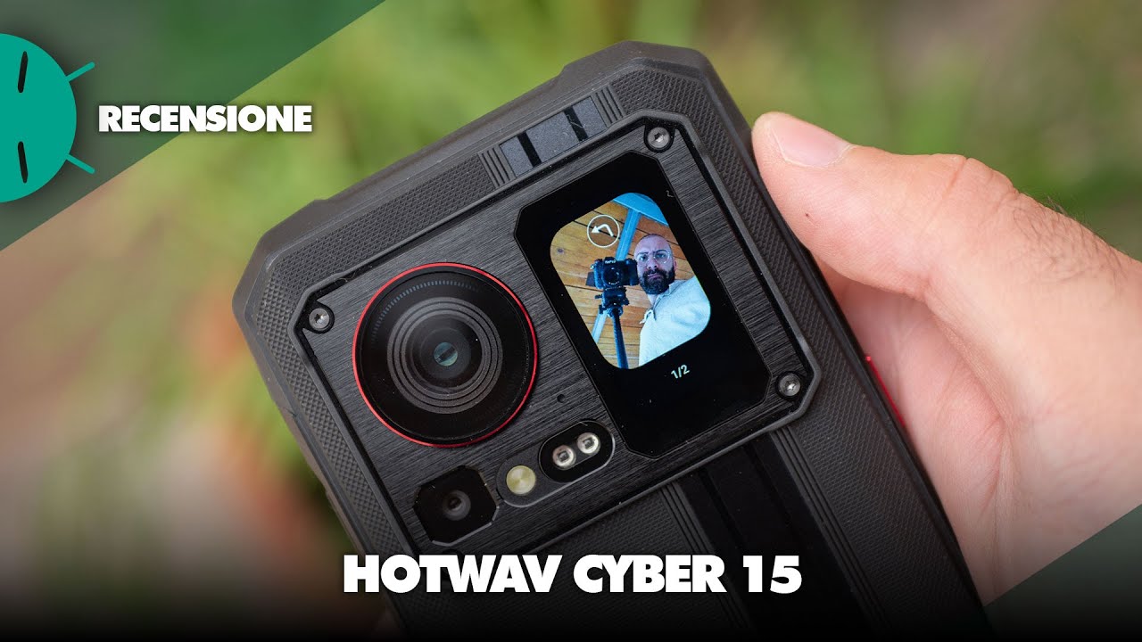 Recensione HOTWAV Cyber 15: il rugged leggero e con doppio display