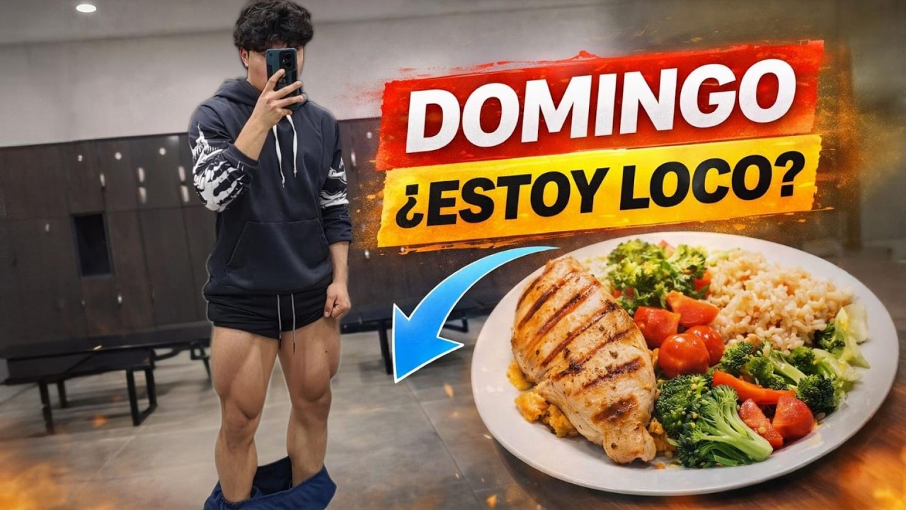 Domingo de pierna siendo estudiante foráneo | Gym y comida saludable