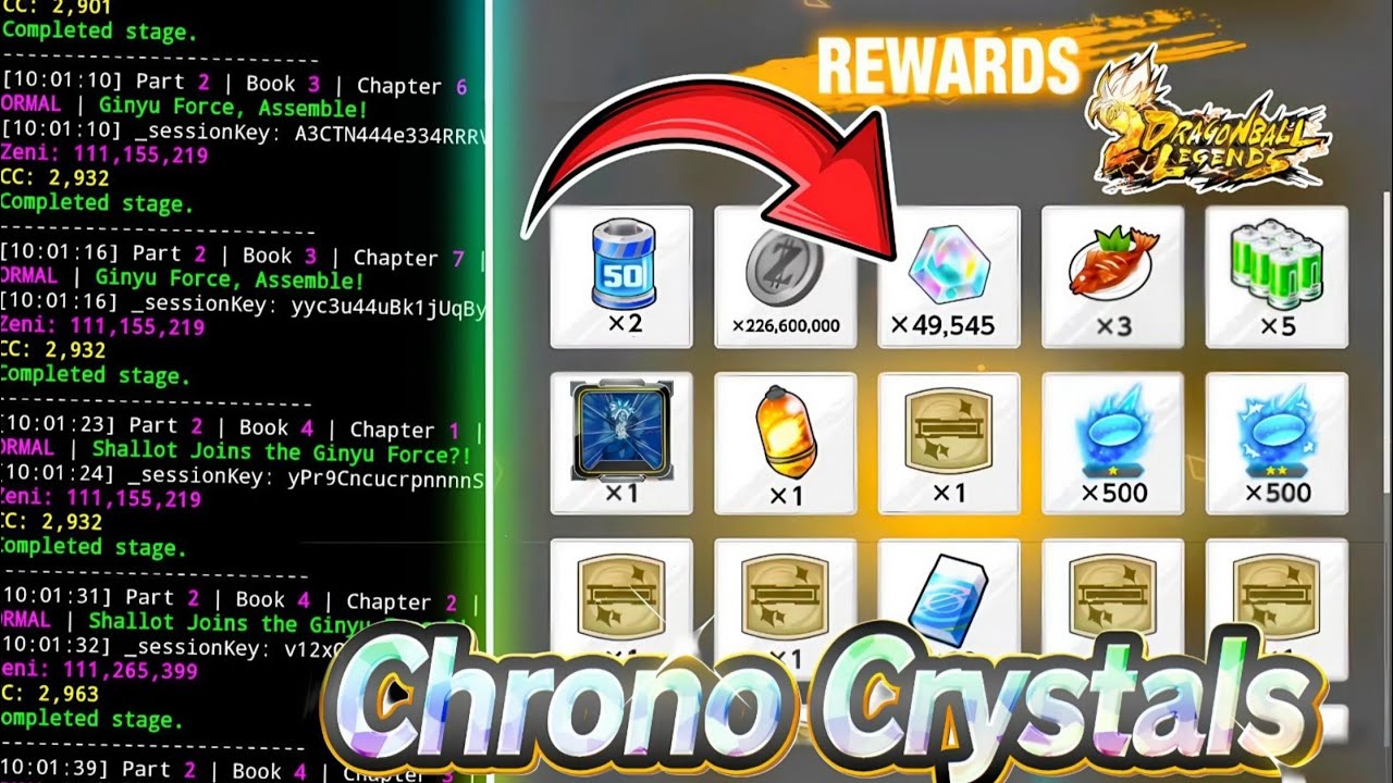 💎 45,000+ CHRONO CRYSTALS & 100% MISSIONS COMPLETE! ✅ | Dragon Ball Legends MOD 2025