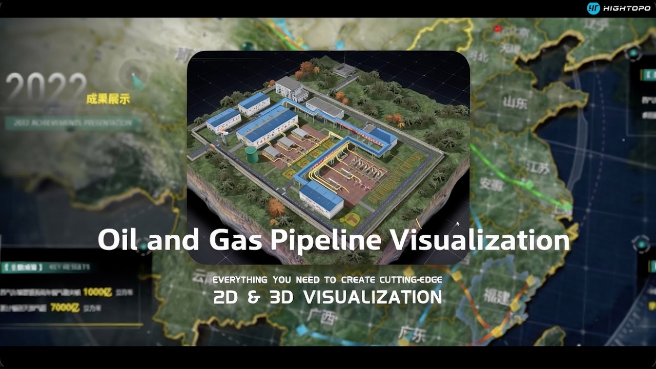 Digital Twin Visualization for Oil & Gas Pipeline Transportation