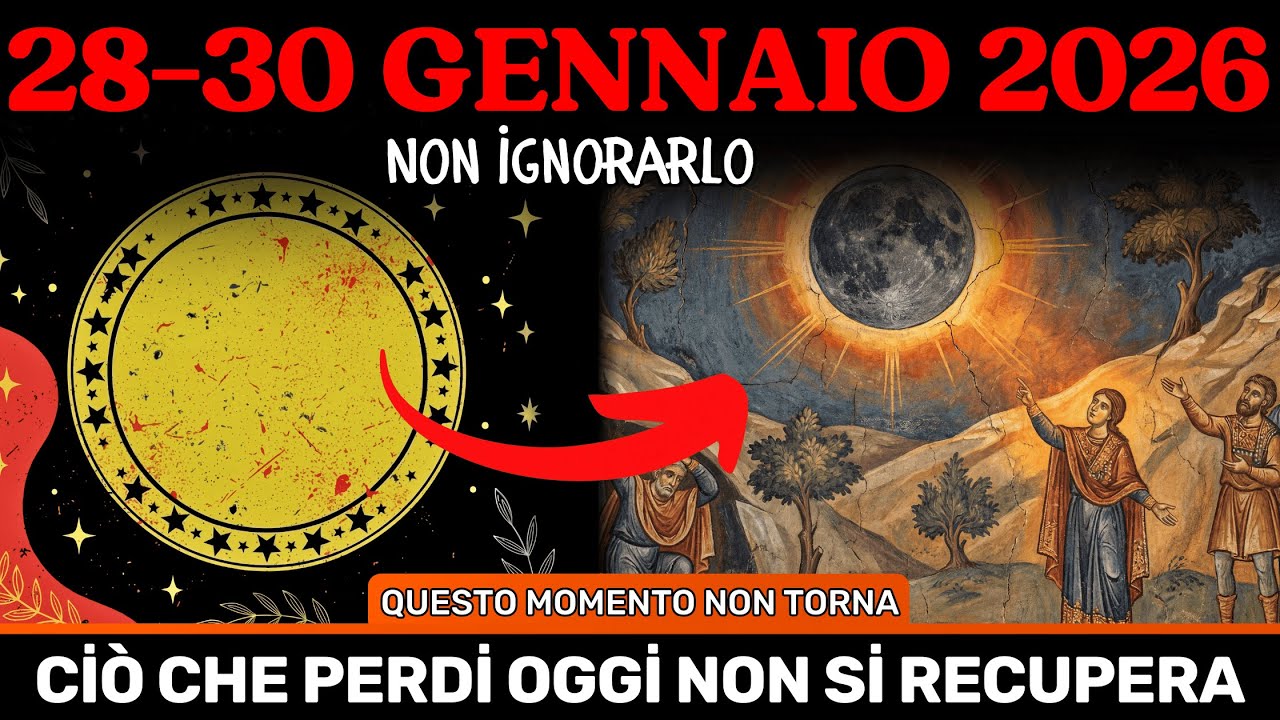 COSA DIRAI IL 29 GENNAIO? Quelle parole cambieranno la tua vita!