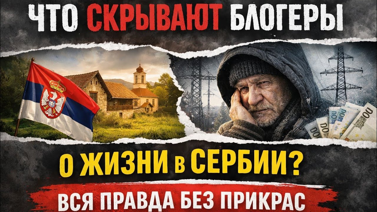 Что скрывают блогеры о жизни в Сербии?Вся правда без прикрас.