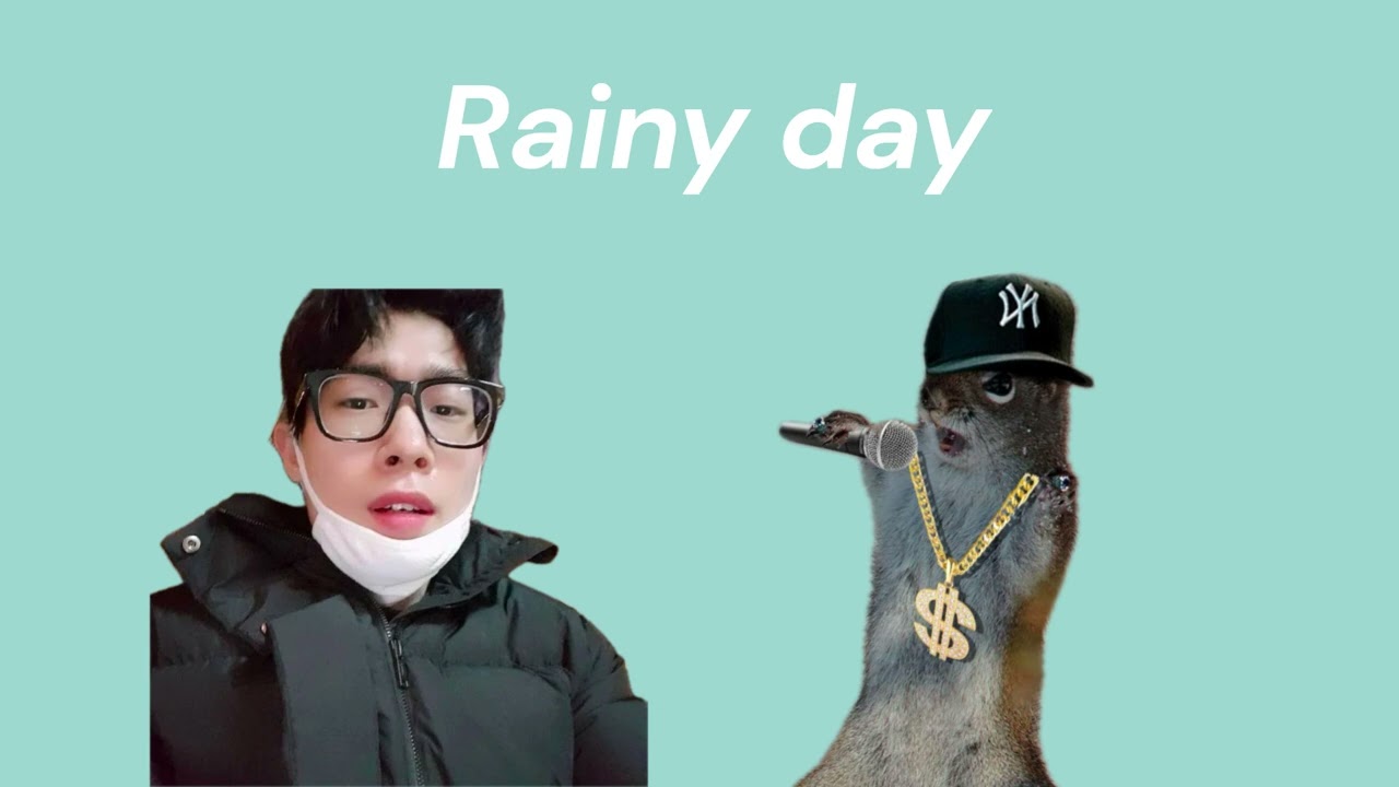 AI파카X괴물쥐 - Rainy day(ASH ISLAND, Skinny Brown)