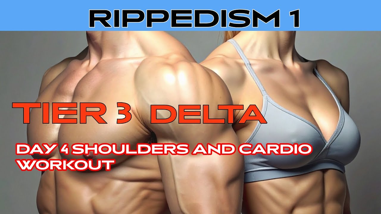 Rippedism 1 Tier 3 Delta Shoulders & Cardio Workout
