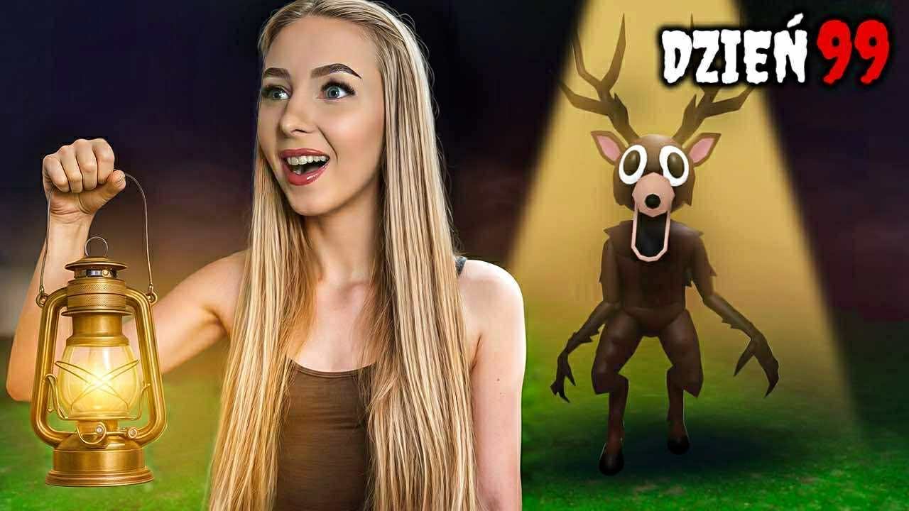 PRZETRWAŁAM 99 NOCY W LESIE!