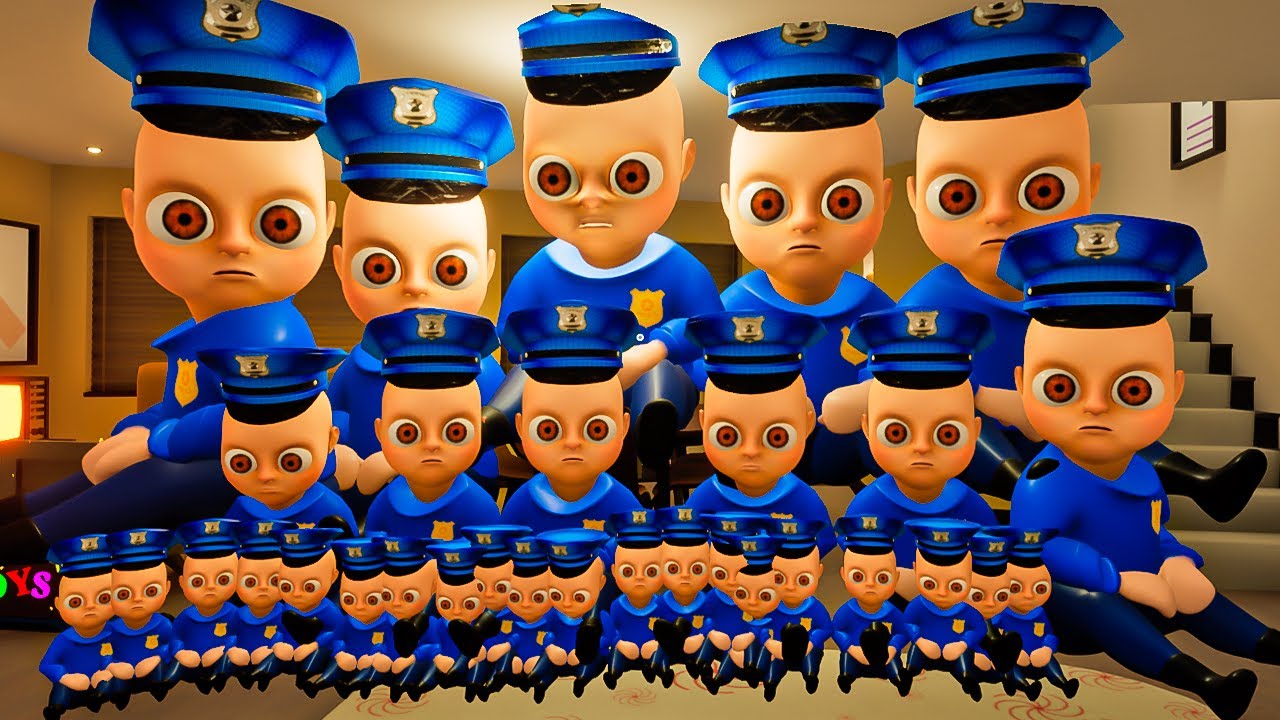 MILLIONS OF Police Baby FULL Game The Baby In Yellow MOD