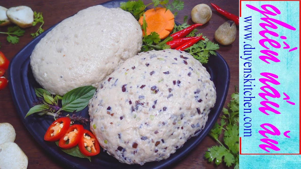 Cách Làm Giò Sống Chay | Mọc Chay By Duyen's Kitchen | Ghiền nấu ăn