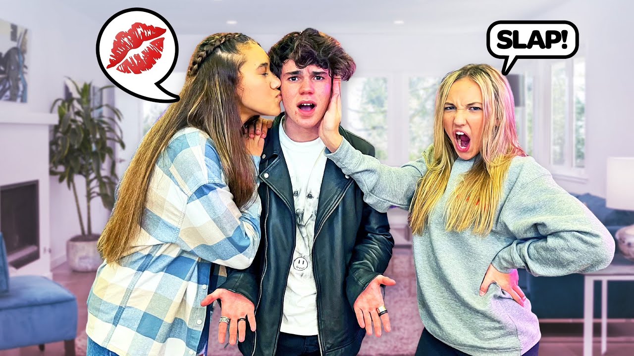 KISS or SLAP CHALLENGE 😘 👋**Gone Right** |Jentzen Ramirez