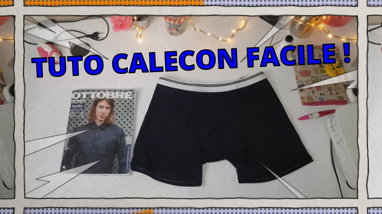 Coudre un caleçon pour homme