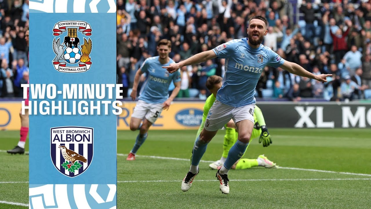 TWO-MINUTE HIGHLIGHTS ▶️ | Coventry City v West Bromwich Albion | Sky Bet Championship 2024/25 🏆