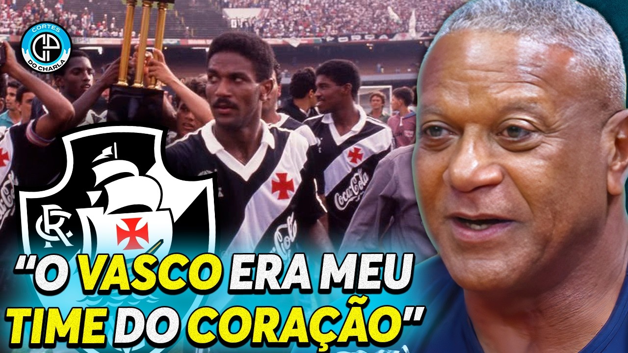 MAZINHO RELEMBRA SUA TRAJETÓRIA E SE DECLARA AO VASCO