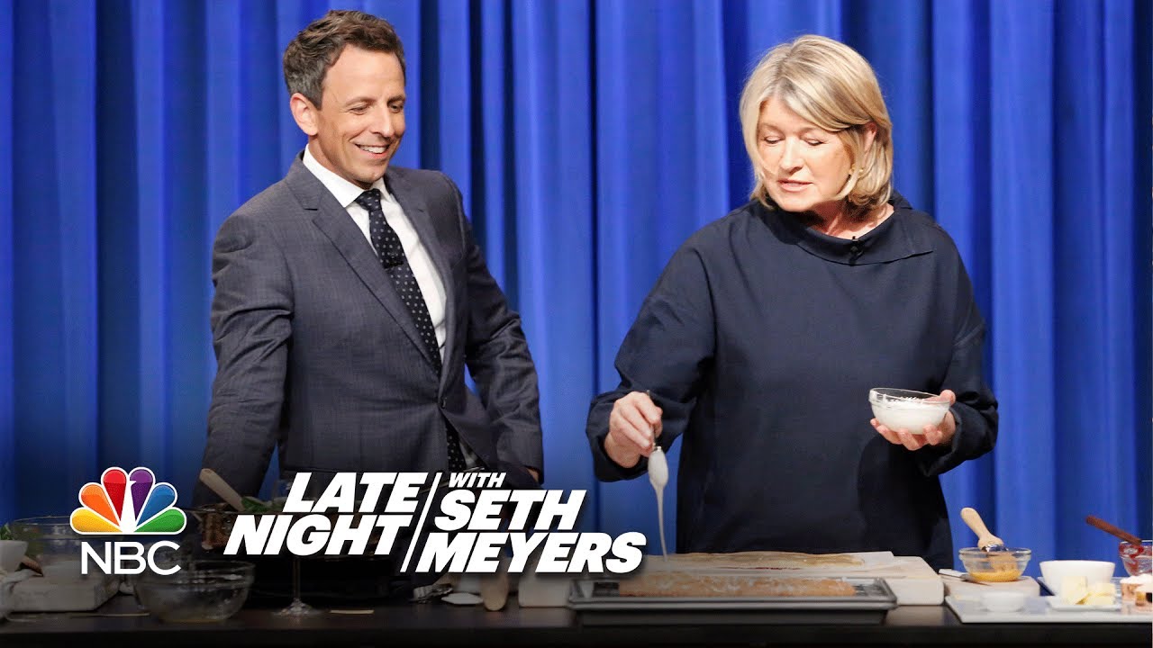 Martha Stewart Teaches Seth How to Make Strata and Homemade Pop-Tarts