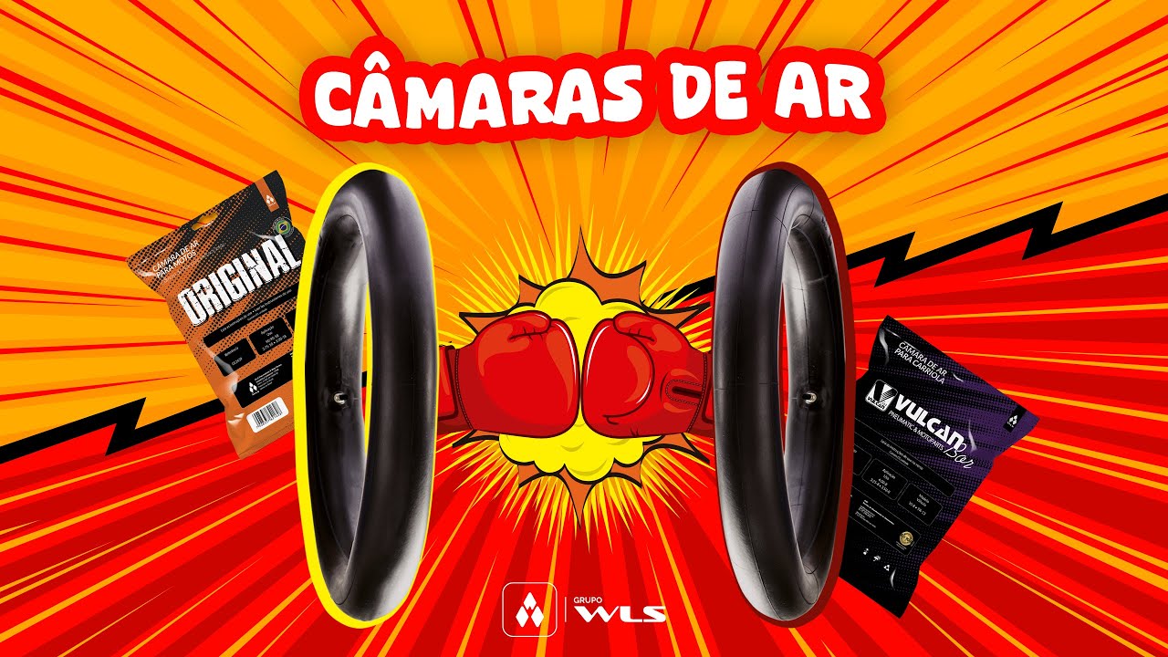 Câmaras de ar VulcanBor x Original - Qual a diferença?