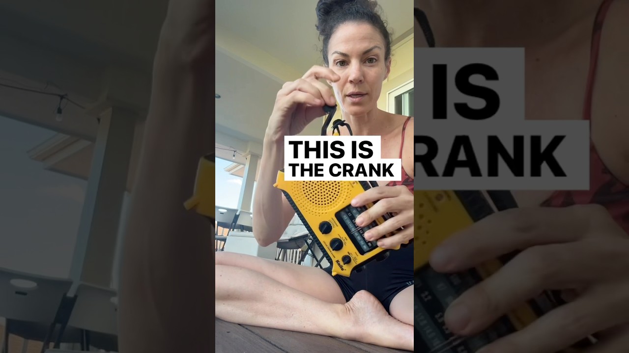 How to use a NOAA weather radio with Meteorologist Malika Dudley (by request)