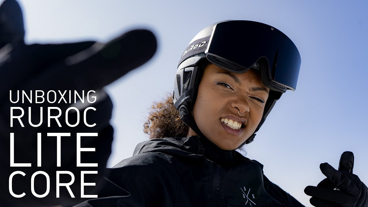 Unboxing du  casque de ski/snowboard Ruroc Lite Core