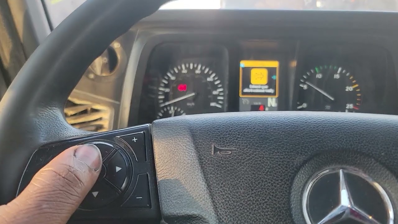 Mercedes truck actros PTO