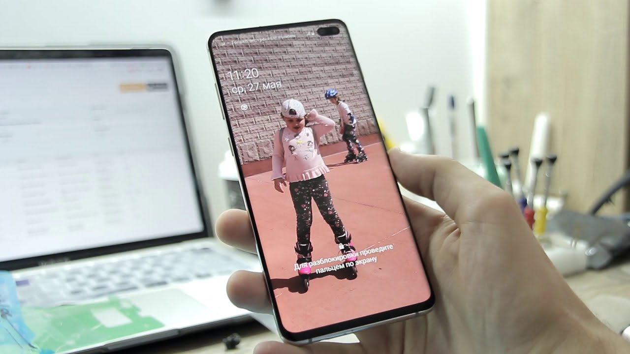Ремонт Samsung Galaxy S10 Plus G975f. Разборка и замена экрана