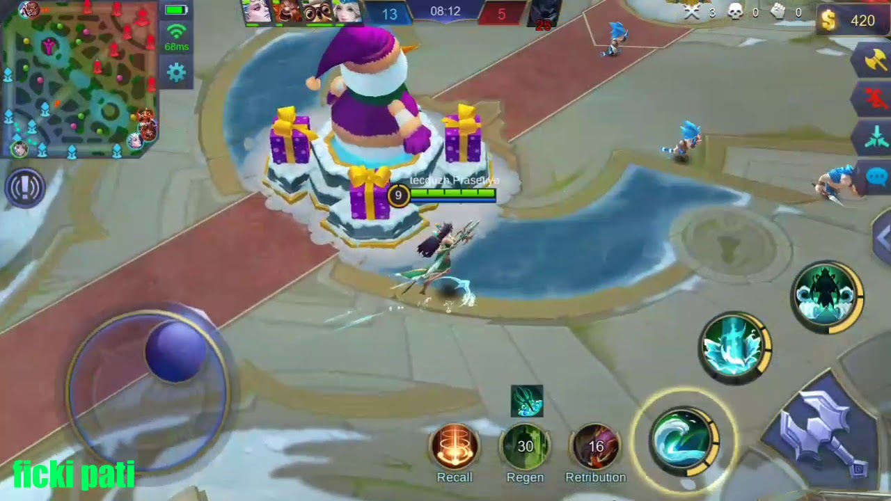 KEREN !! TAMPILAN MAP BARU MOBILE LEGEND SEPESIAL NATAL DESEMBER 2018