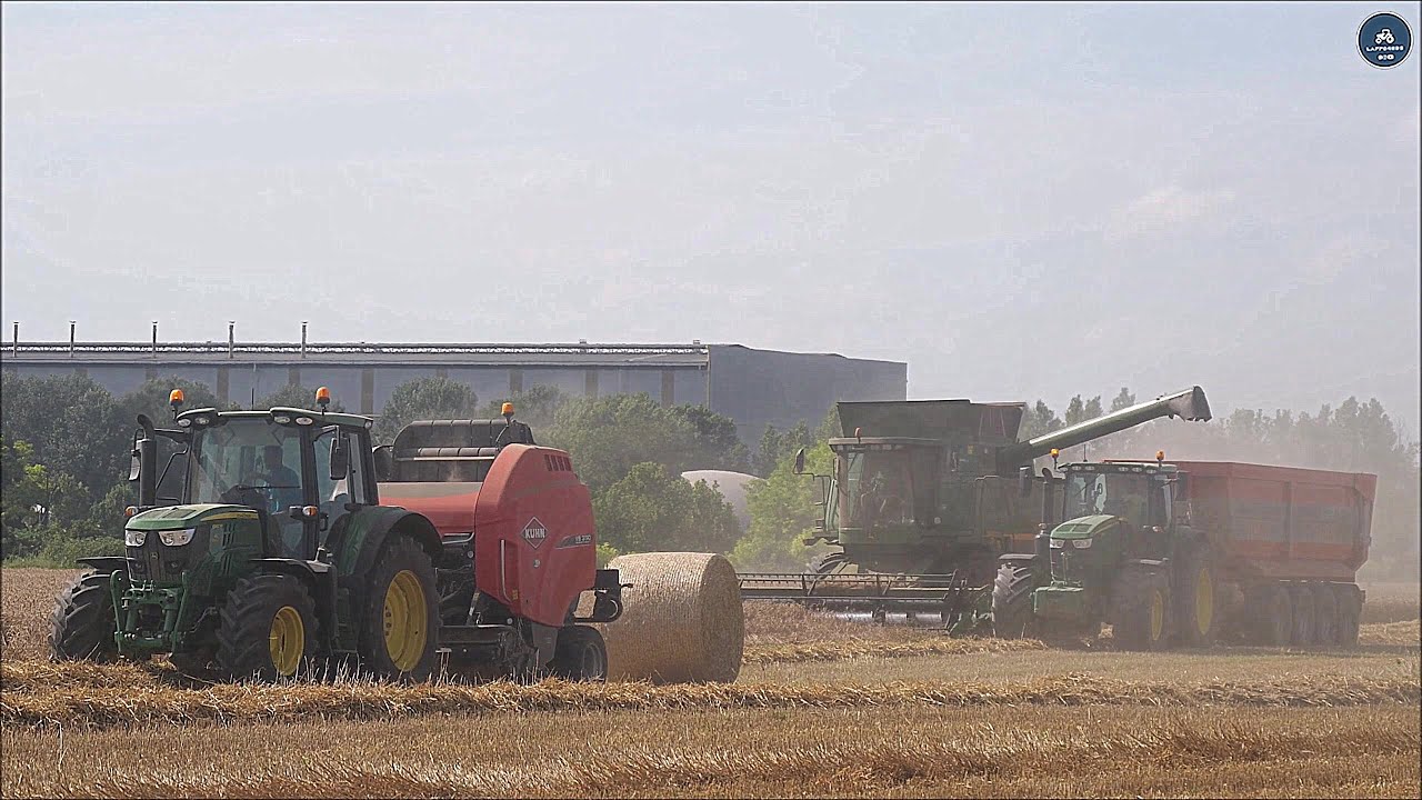 JD - 9780 CTS | 3 6R & 1 6M - Agrifutura Group - Wheat harvest & straw baling 2024