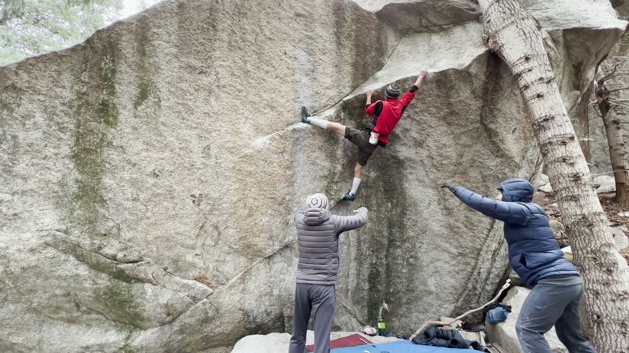 Bouldering V7 - V10 at 61 years of age in Little Cottonwood Canyon