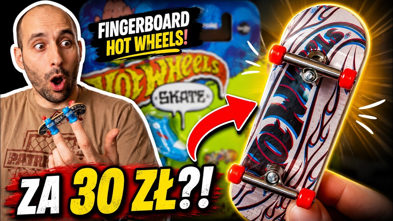 TEST DESKOROLKI HOT WHEELS Z MARKETU!