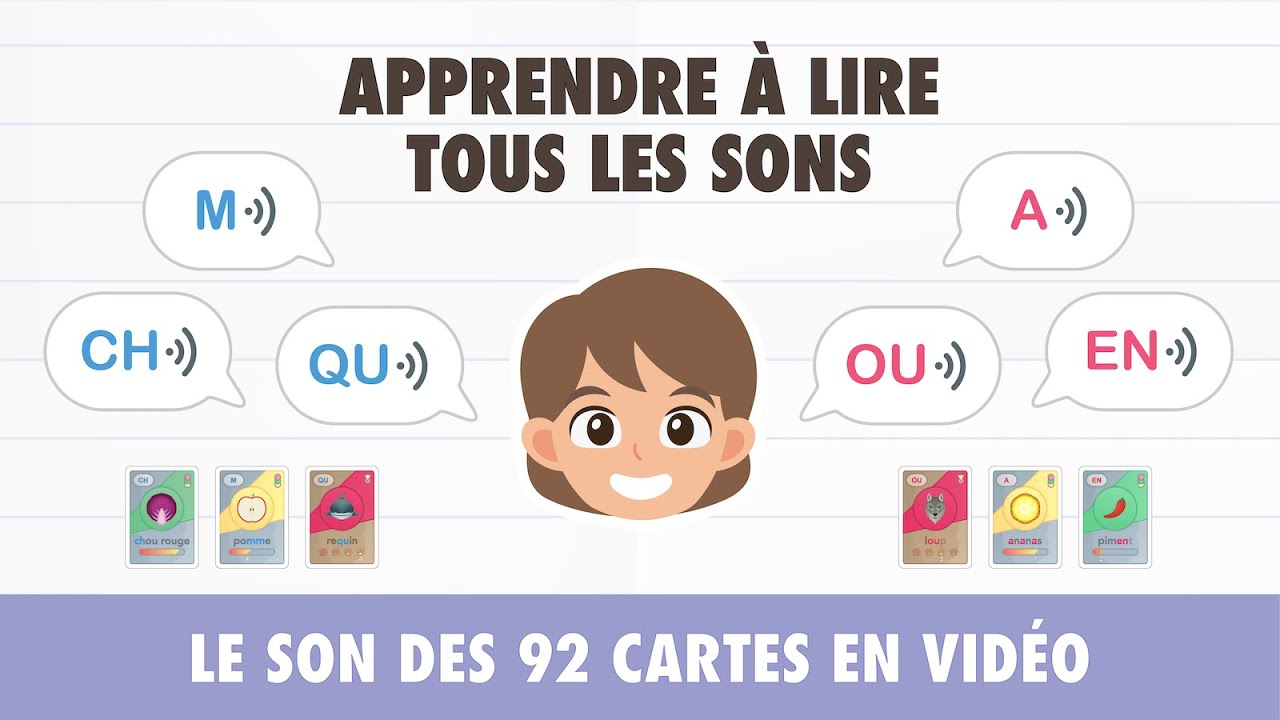 Apprendre à lire : tous les sons du CP | Méthode Syllabique Bobo