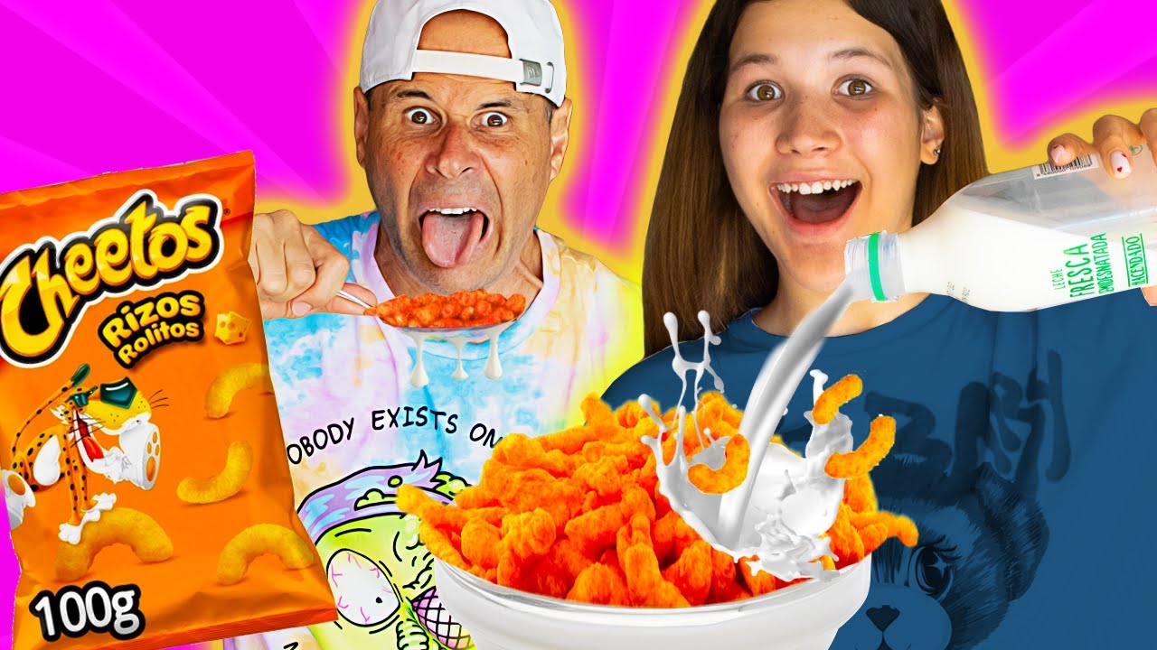 PROBANDO Combinaciones RARAS de COMIDA de TIKTOK 🥵 DESVELAMOS NUESTRA FAVORITA! 🥦 Yippee Family