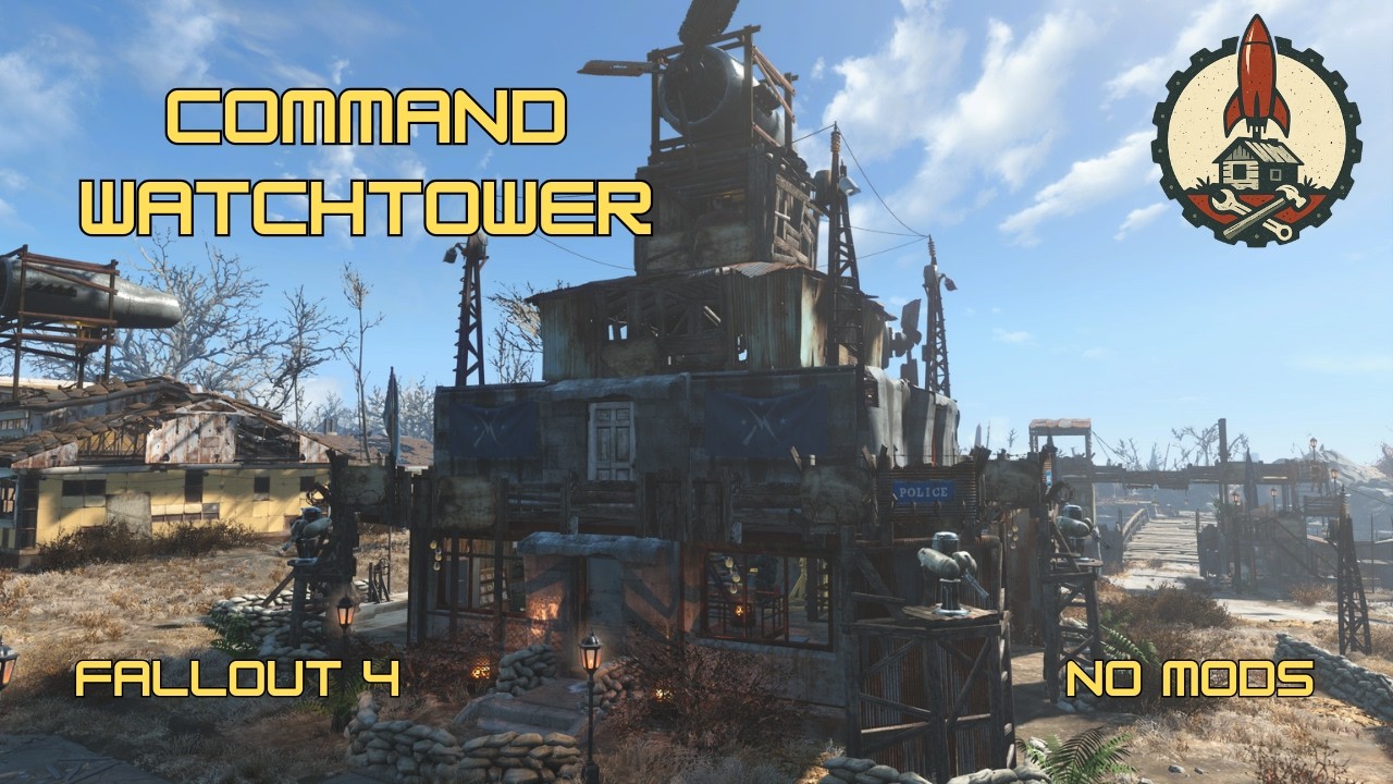 COMMAND WATCHTOWER | Quick Build + Tour (No Mods)