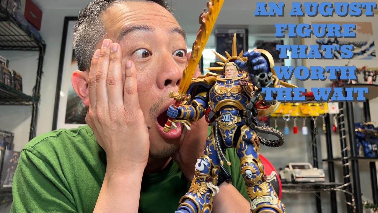 Unboxing & Review of JoyToy x Warhammer 40K Ultramarines Space Marine Primarch Roboute Guilliman