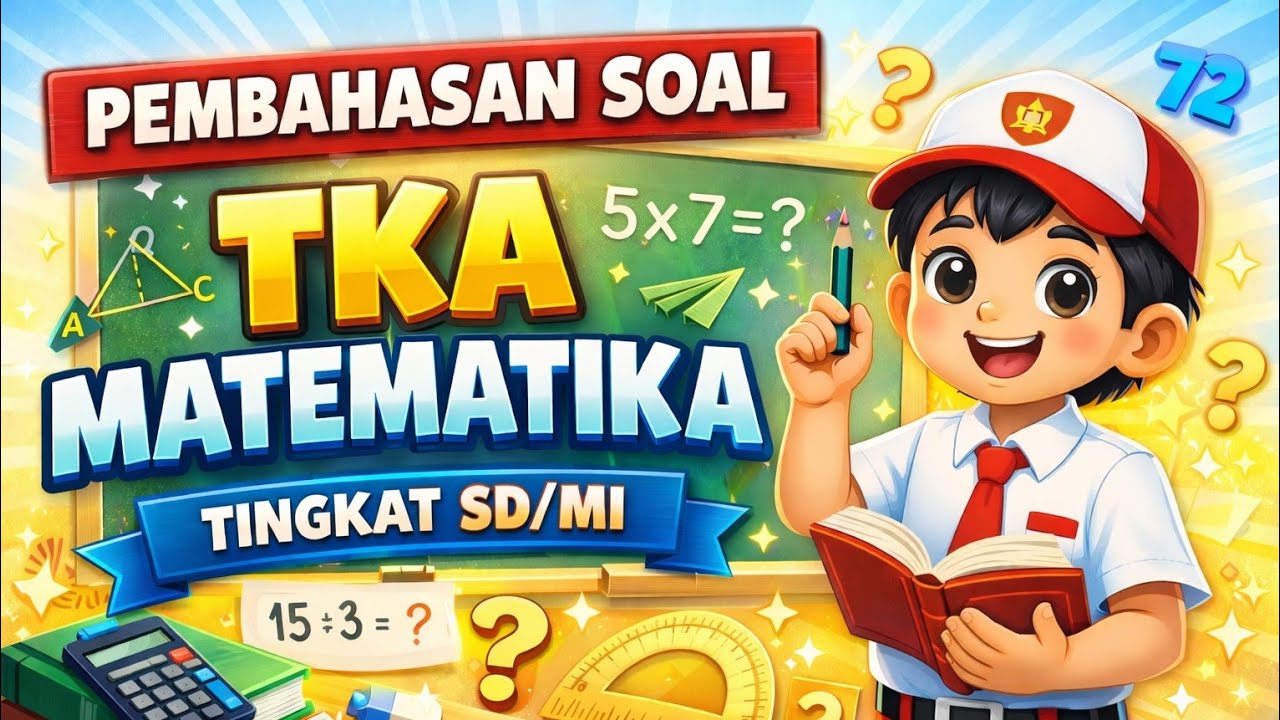 Pembahasan Soal TRY OUT ke-9 TKA MATEMATIKA(bagian 2)