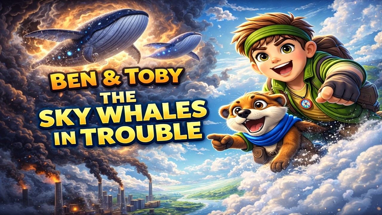 The Sky Whales in Trouble | Ben & Toby 3D Animated Movie About Saving the Sky