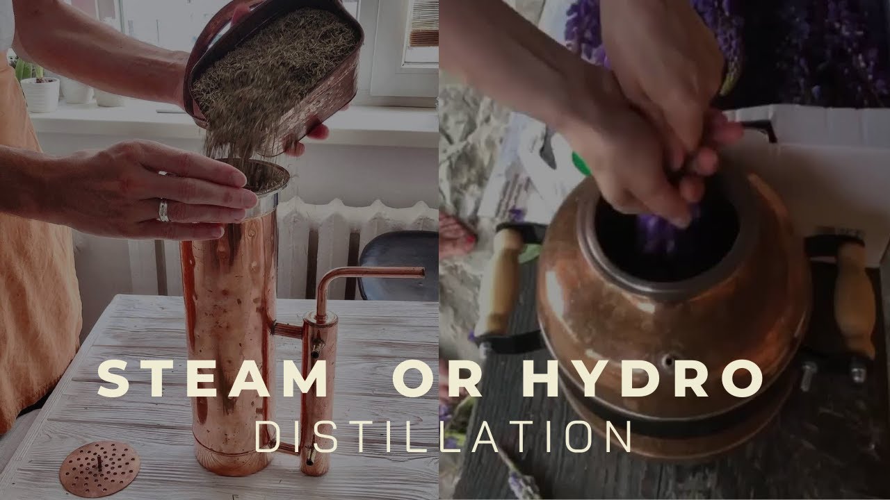 Steam distillation or hydro distillation - Types of distillation