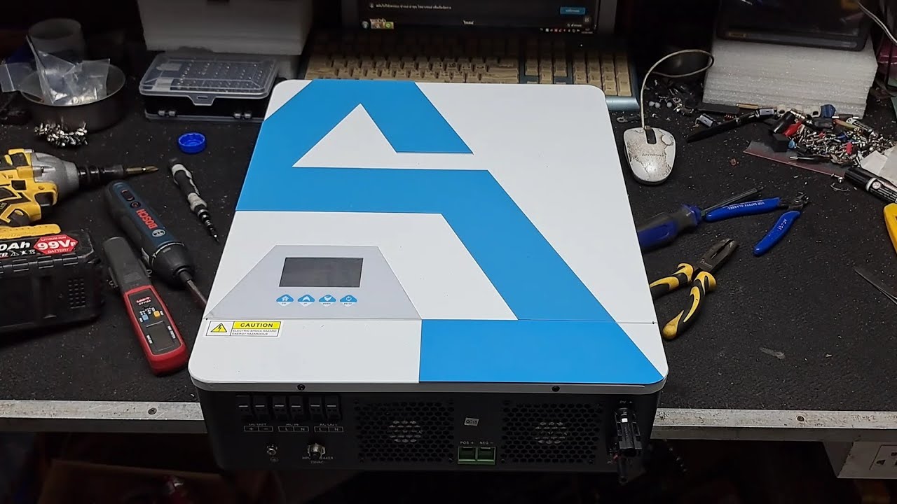 ซ่อม #อินเวอร์เตอร์ Anern 3600W 24V ภาคบูตบักคอนเวอร์เตอร์เสีย ระเบิด