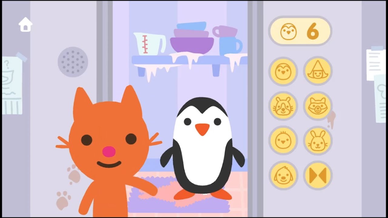 Sago Mini Apartment Adventure - Visit your friends and do amazing activities